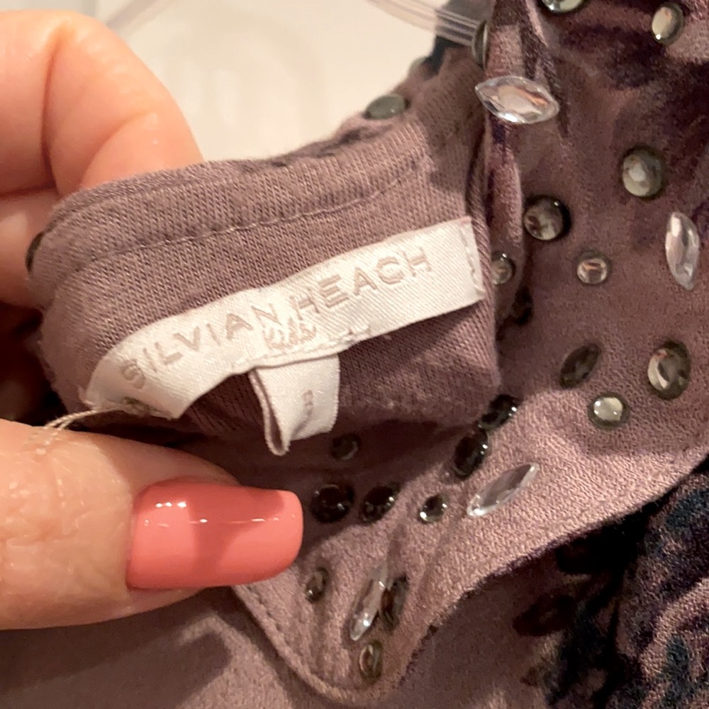 Silvian Hech kids girls long sleeve top size 8 - Picture 6 of 7